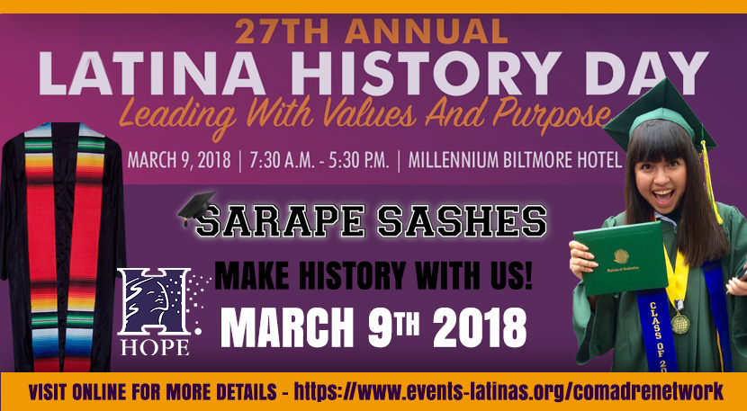 Hope - Latina History Day and Sarape Sashes