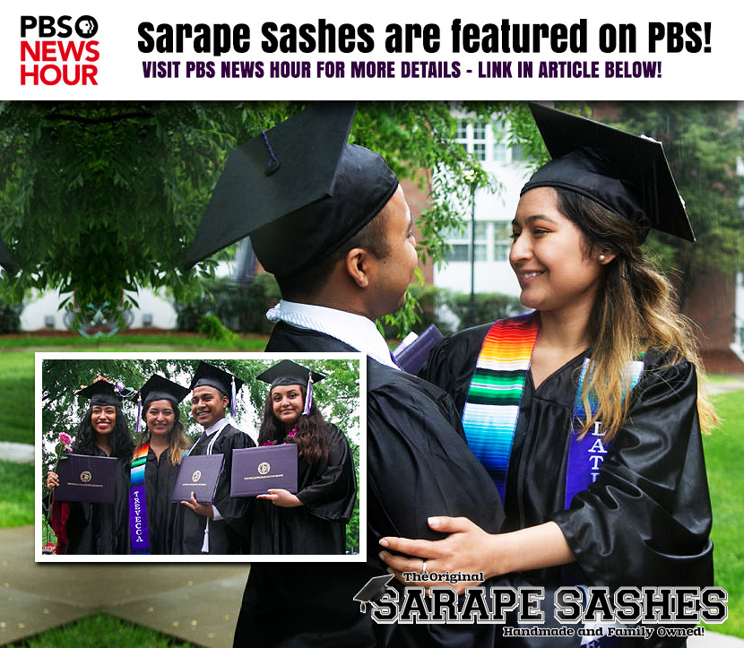 Sarape Sashes is featured on PBS News Hour!