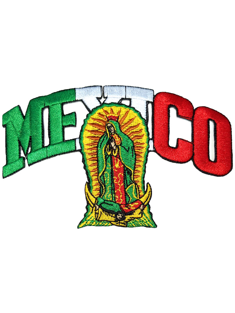 Mexico with Virgin Mary Patch