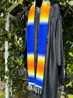 Estrella Sash (Blue with Gold Ombré)