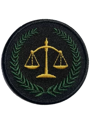 Scales of Justice Patch