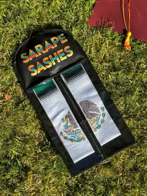 Sarape Sash Travel Bag with hanger